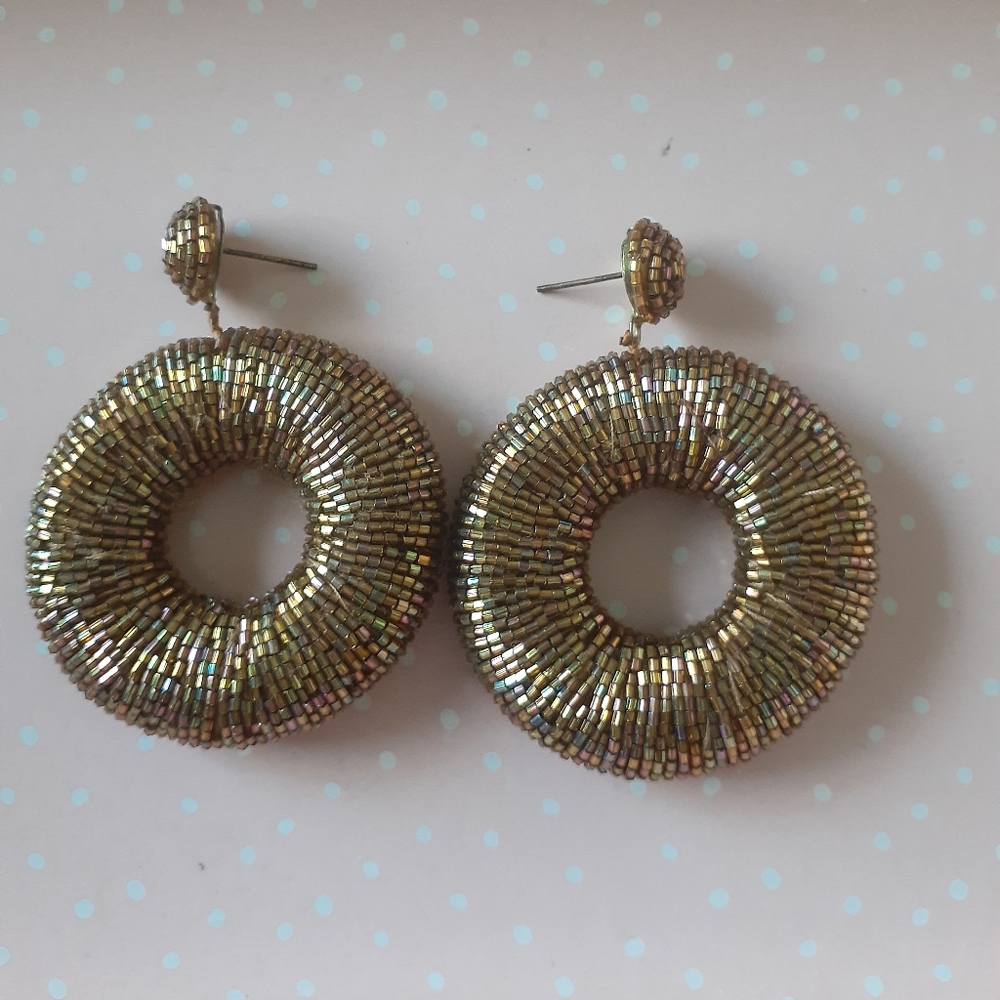 NWOT Beaded Earrings